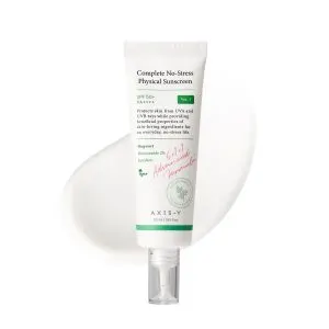 AXIS-Y Complete No-Stress Physical Sunscreen V 3 SPF 50, 1.69 Fl oz