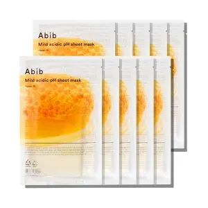 Abib Mild Acidic P H Sheet Mask Honey Fit 10 Sheets I Vitalizing