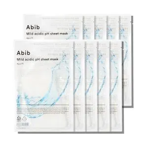 Abib Mild Acidic P H Sheet Mask Aqua Fit 10 Sheets I