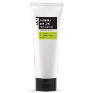 coxir Green Tea P H Clear Foam Cleanser, 5.07 fl oz