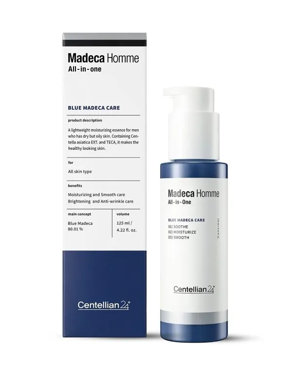 CENTELLIAN 24 Madeca Homme All-in-One Moisture Essence (4.2 Fl oz)