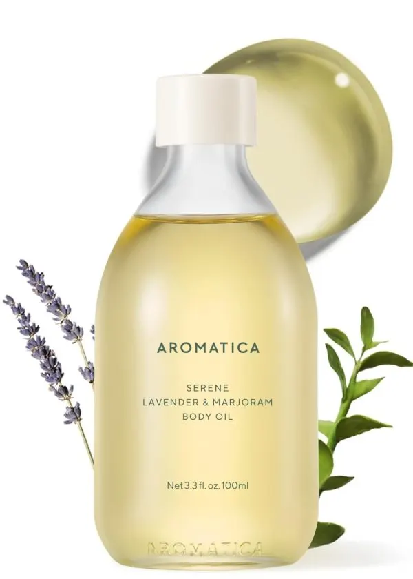 AROMATICA Serene Body Oil Lavender & Marjoram Essential Oil