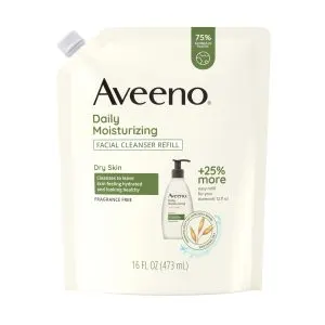 Aveeno Daily Moisturizing Facial Cleanser, 16 Fl oz