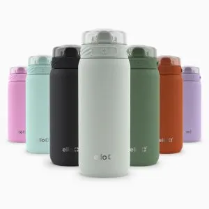 Ello Cooper 18 oz Insulated Stainless Kids Water Bottle With Straw