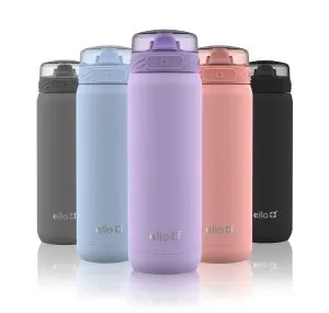 Ello Cooper 22 oz Stainless Steel Water Bottle With Straw And 7CNW