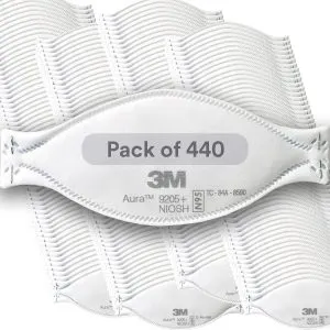 3 M Aura Particulate Disposable Respirator 9205+, Pack Of 440