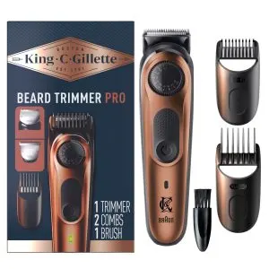 Gillette King C. Gillette Beard Trimmer PRO With 40 Beard Length