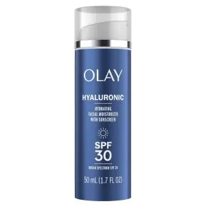 Olay Hyaluronic SPF 30 Hydrating Moisturizer With Sunscreen, 1.7 oz