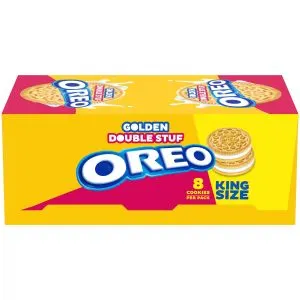 Oreo Double Stuf Golden Sandwich Cookies