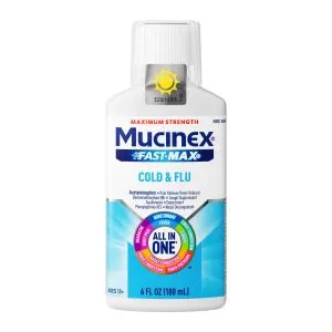 Mucinex Fast-Max Cold And Flu Medicine All-in-One Maximum Strength