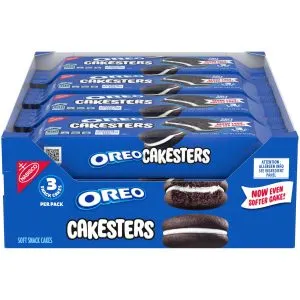 Oreo Cakesters Soft Snack Cakes, 8-3.03 oz Snack Packs