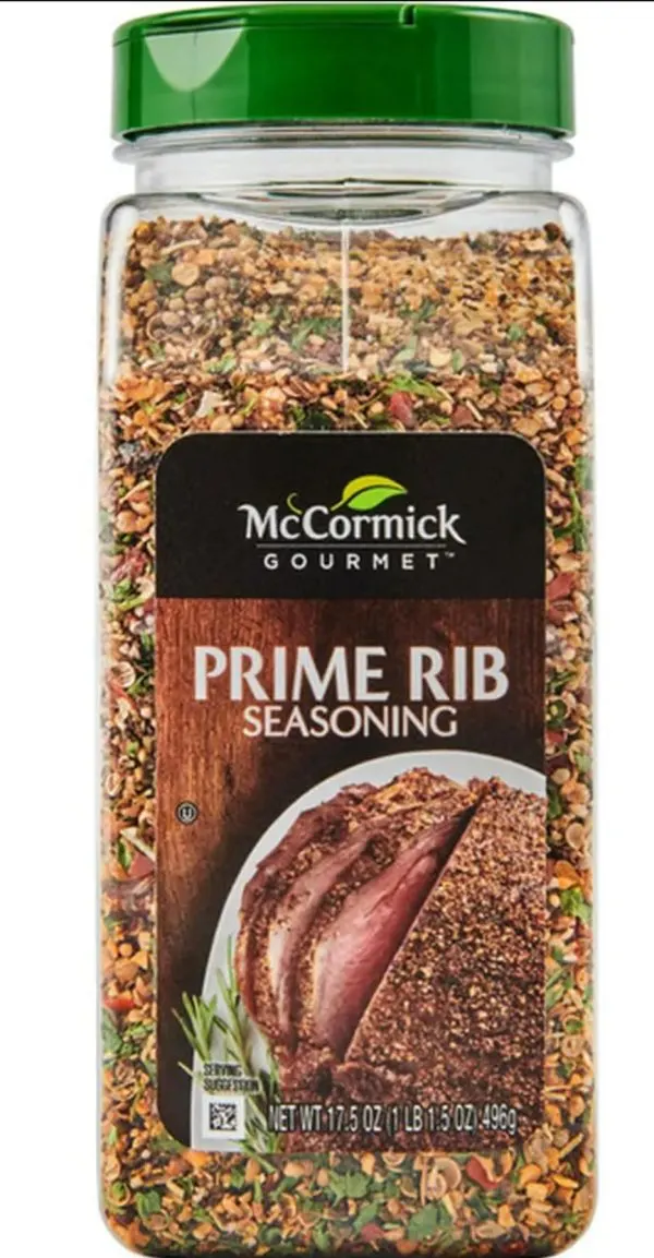 Mc Cormick Gourmet Prime Rib Seasoning BBQ Rub Spice 17.5 Ounce