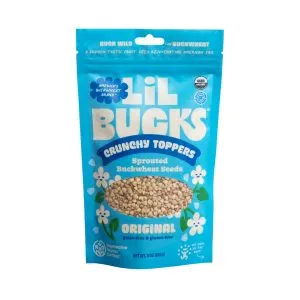 Lil Bucks Sprouted Buckwheat Groats, Original (1-6 oz Bag)