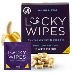 Sweetums Lucky Wipes For Men, 10 ct