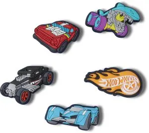 Crocs Jibbitz Shoe Mattel Hot Wheels Multi Pack, 5 Pack