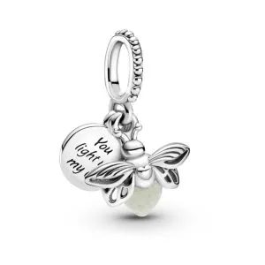PANDORA Glow-in-the-Dark Firefly Dangle Charm