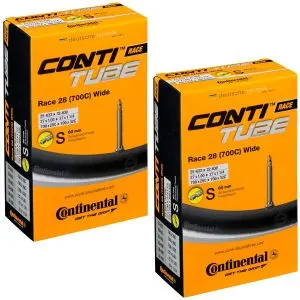 Continental Race 28 700 X 25-32 C Bike Inner Tubes With Presta
