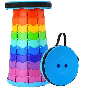 Doseno Upgraded Foldable Stool Thickened, 1 Pack)