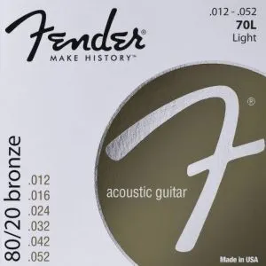 Fender 70 L 80/20 Bronze Ball End 12-52