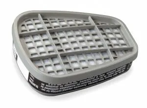 3 M Safety 6001 Low-Maintenance Organic Vapor Cartridge, Pack Of 2