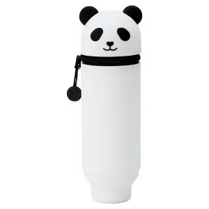 LIHIT LAB Kawaii Japanese Panda Stand Up Pencil Case For School