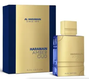 Al Haramain Amber Oud EDP Spray (Blue Edition) Men 2 oz